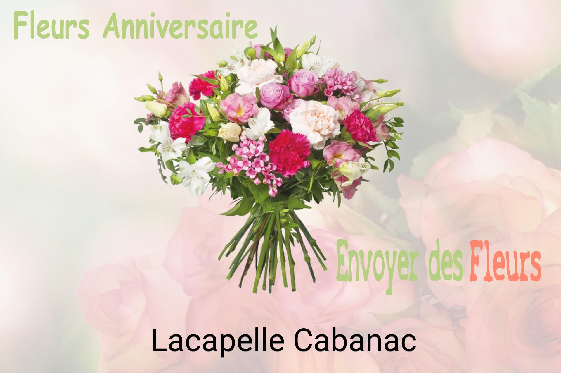 Bouquet de fleurs d’anniversaire livré à Lacapelle-Cabanac