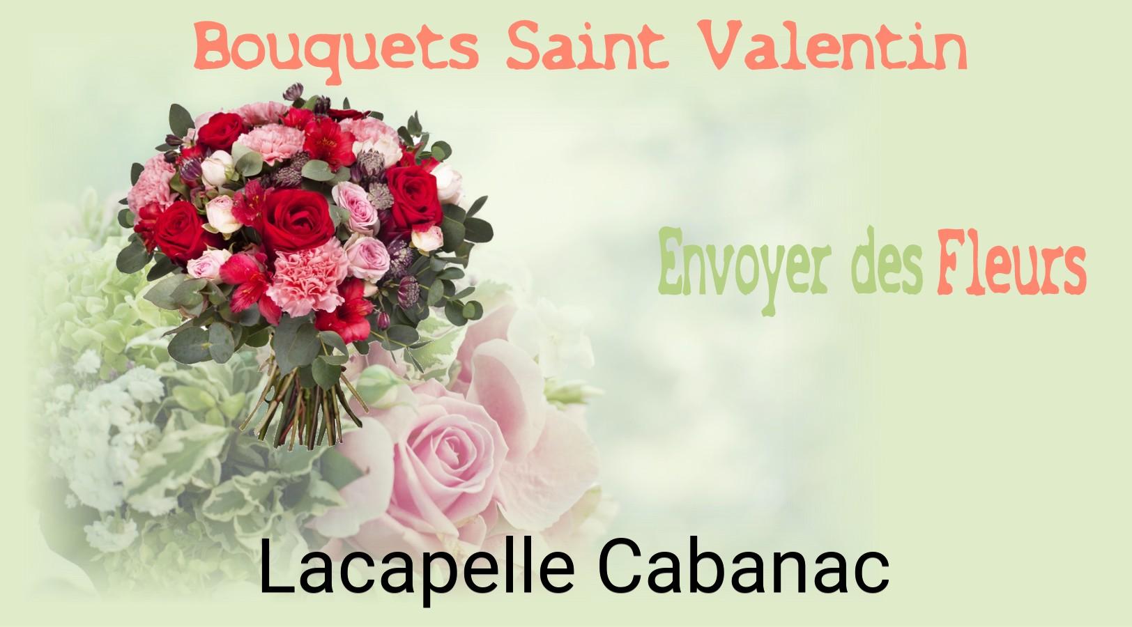Roses de Saint-Valentin livrées à Lacapelle-Cabanac